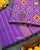 Traditional Panchanda Design Purple Single Ikat Rajkot Patola Dupatta