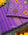 Traditional Panchanda Design Purple Single Ikat Rajkot Patola Dupatta