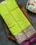 Exclusive Gala Border Parrot and Purple Single Ikat Rajkot Patola Saree