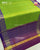Exclusive Gala Border Parrot and Purple Single Ikat Rajkot Patola Saree