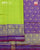 Exclusive Gala Border Parrot and Purple Single Ikat Rajkot Patola Saree