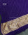 Traditional Khadi Georgette Purple Banarasi Bandhani Saree