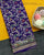 Exclusive Shikargah(शिकारगाह) Pure Georgette Purple Banarasi Dupatta