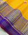 Exclusive Gala Border Purple and Yellow Single Ikat Rajkot Patola Saree