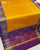 Exclusive Gala Border Purple and Yellow Single Ikat Rajkot Patola Saree