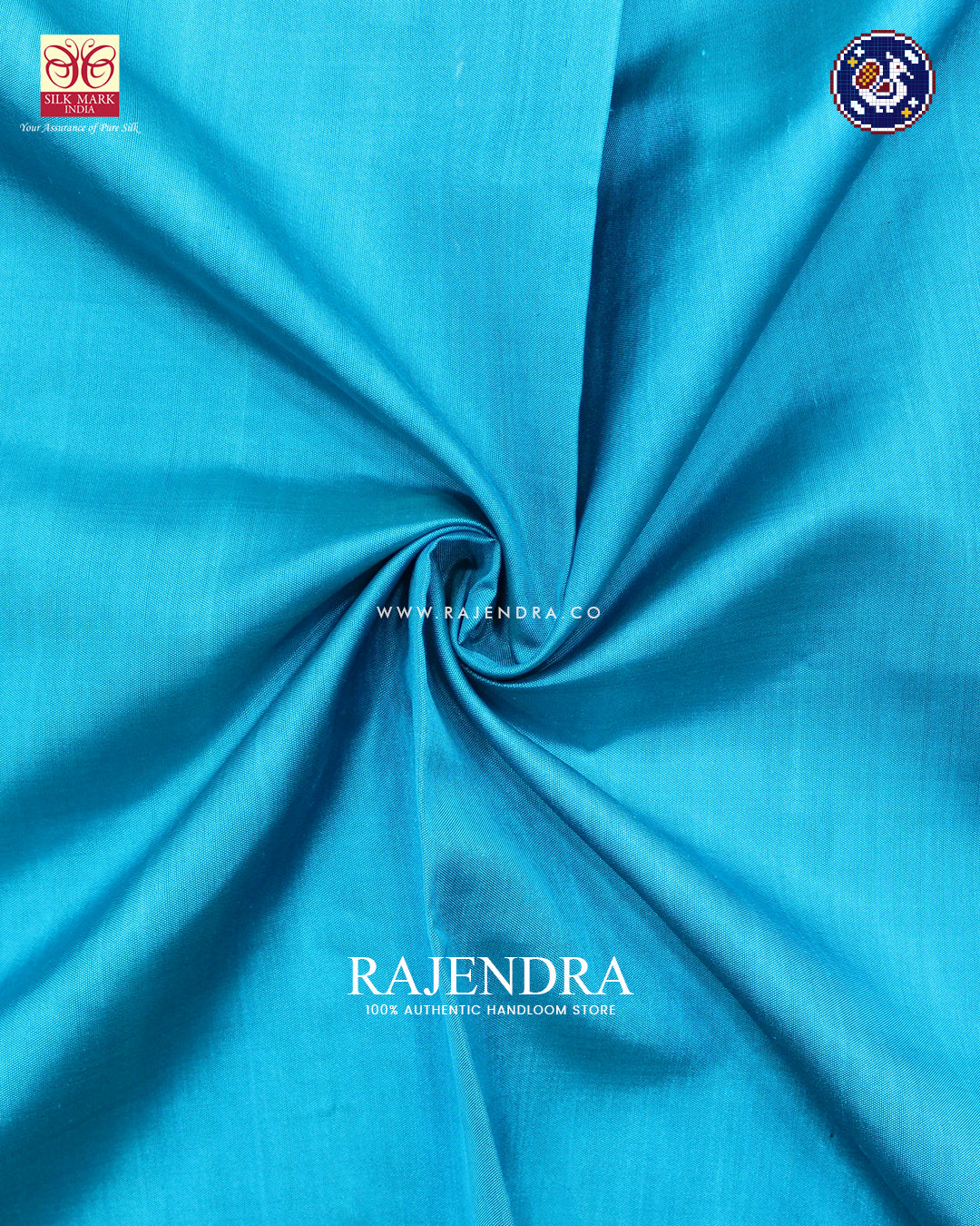 Traditional Rama Green and Blue Gala Border Single Ikat Rajkot Patola Saree