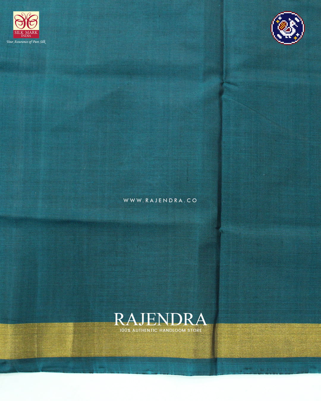 Traditional Manekchowk Design Rama Green Rajkot Patola Saree