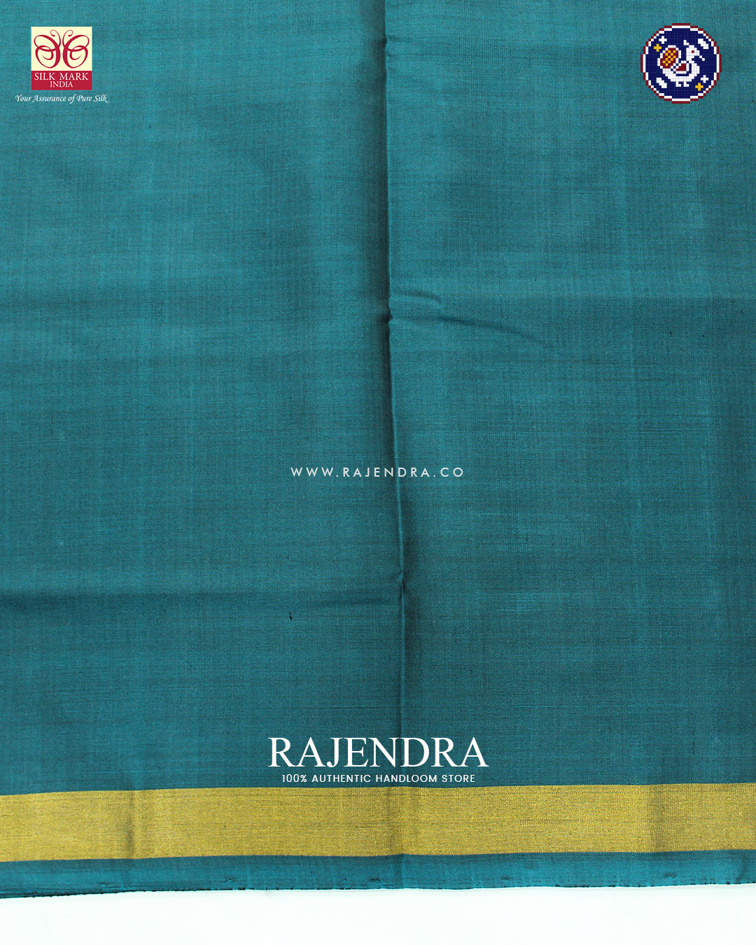 Traditional Navratna Design Rama Green Rajkot Patola Saree