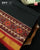 Exclusive Red Black Gala Border Single Ikat Rajkot Patola Saree