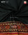 Exclusive Red Black Gala Border Single Ikat Rajkot Patola Saree