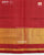 Traditional Navratna Red and Blue Single Ikat Rajkot Patola Saree