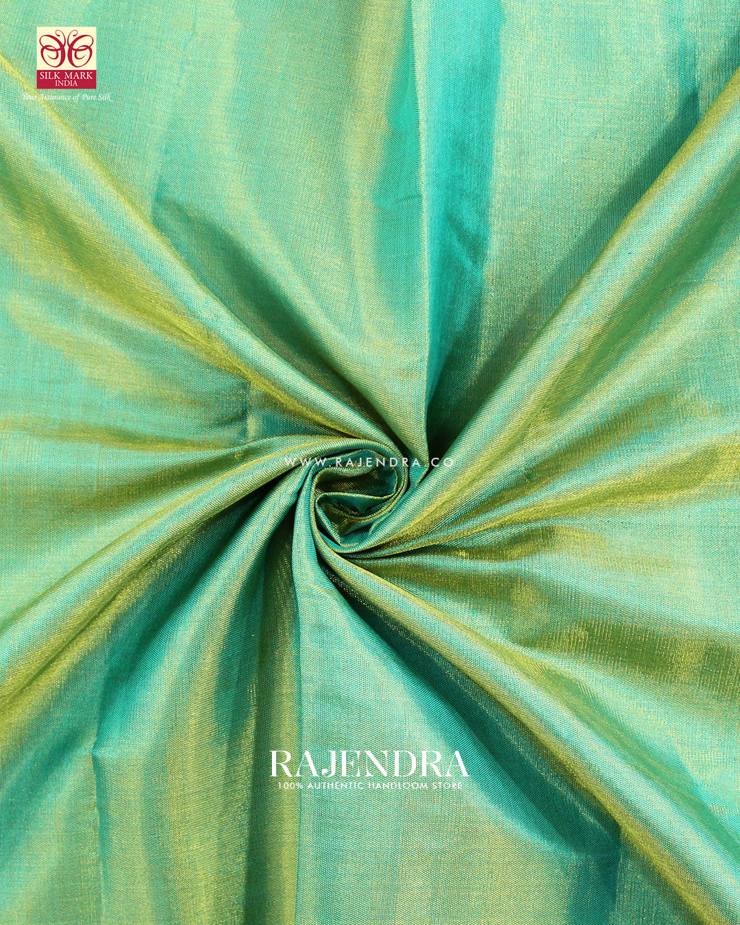 Exclusive Zari Tissue Gala Border Red and Green Rajkot Patola Saree