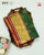 Traditional Panchanda Design Red and Green Single Ikat Rajkot Patola Saree