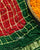 Traditional Red and Green Pure Gaji Silk Gharchola Bandhani Dupatta
