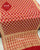 Traditional Khadi Georgette Red Banarasi Bandhani Saree