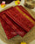 Traditional Navratna Bhat Red Single Ikat Rajkot Patola Saree