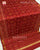 Traditional Navratna Bhat Red Single Ikat Rajkot Patola Saree