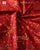 Traditional Navratna Bhat Red Single Ikat Rajkot Patola Saree