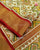 Traditional Navratna Design Red and Off-White Zari Tissue Single Ikat Rajkot Patola Saree