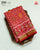 Traditional Panchanda Design Red Single Ikat Rajkot Patola Saree
