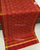 Traditional Panchanda Design Red Single Ikat Rajkot Patola Dupatta