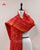 Traditional Panchanda Bhat Red Single Ikat Rajkot Patola Dupatta