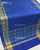 Traditional Sakali Design Blue Single Ikat Rajkot Patola Saree