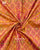 Traditional Sakali Bhat Peach and Brinjal Single Ikat Rajkot Patola Saree