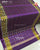 Traditional Sakali Bhat Purple Single Ikat Rajkot Patola Saree