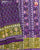 Traditional Sakali Bhat Purple Single Ikat Rajkot Patola Saree