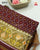 Traditional Sakali Design Maroon Single Ikat Rajkot Patola Saree