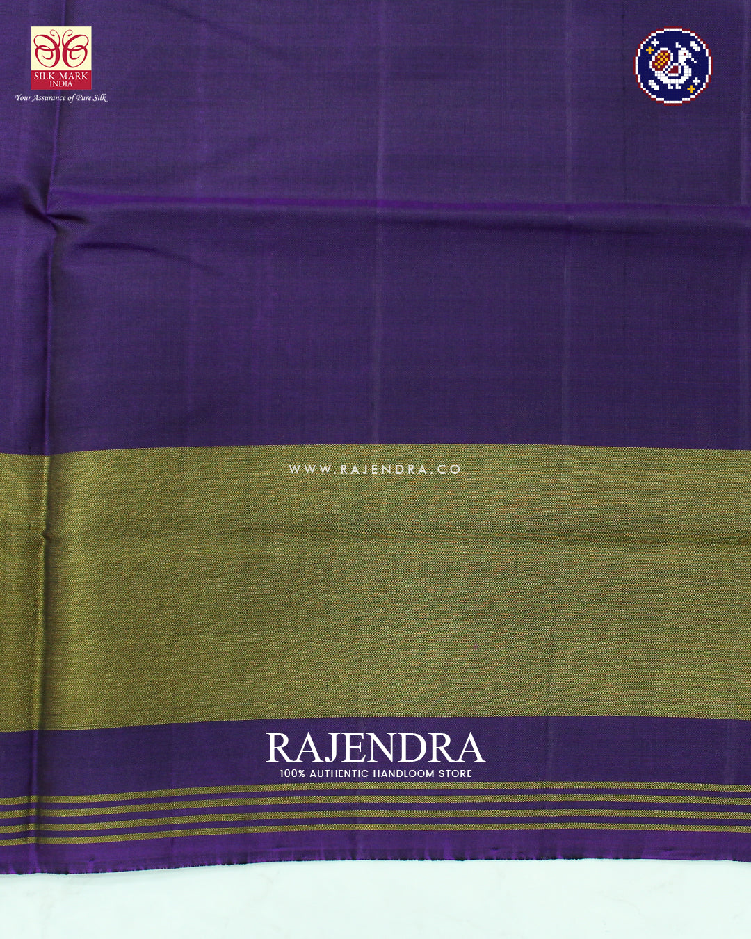 Traditional Sakali Design Purple Rajkot Patola Saree