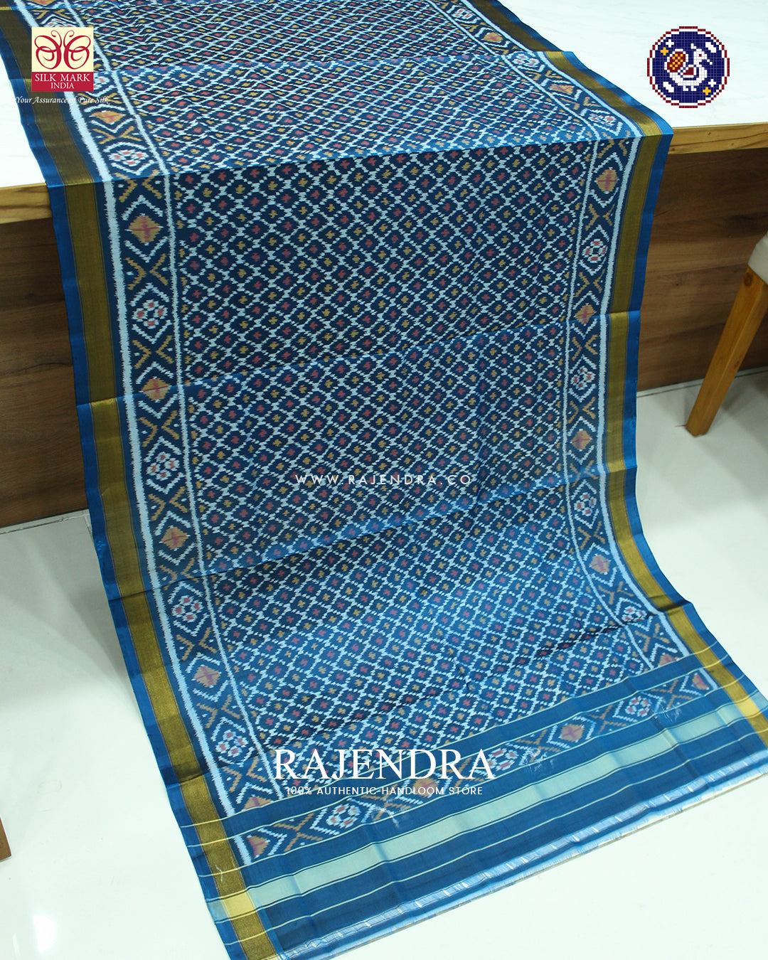 Traditional Sakali Design Purple Rajkot Patola Dupatta