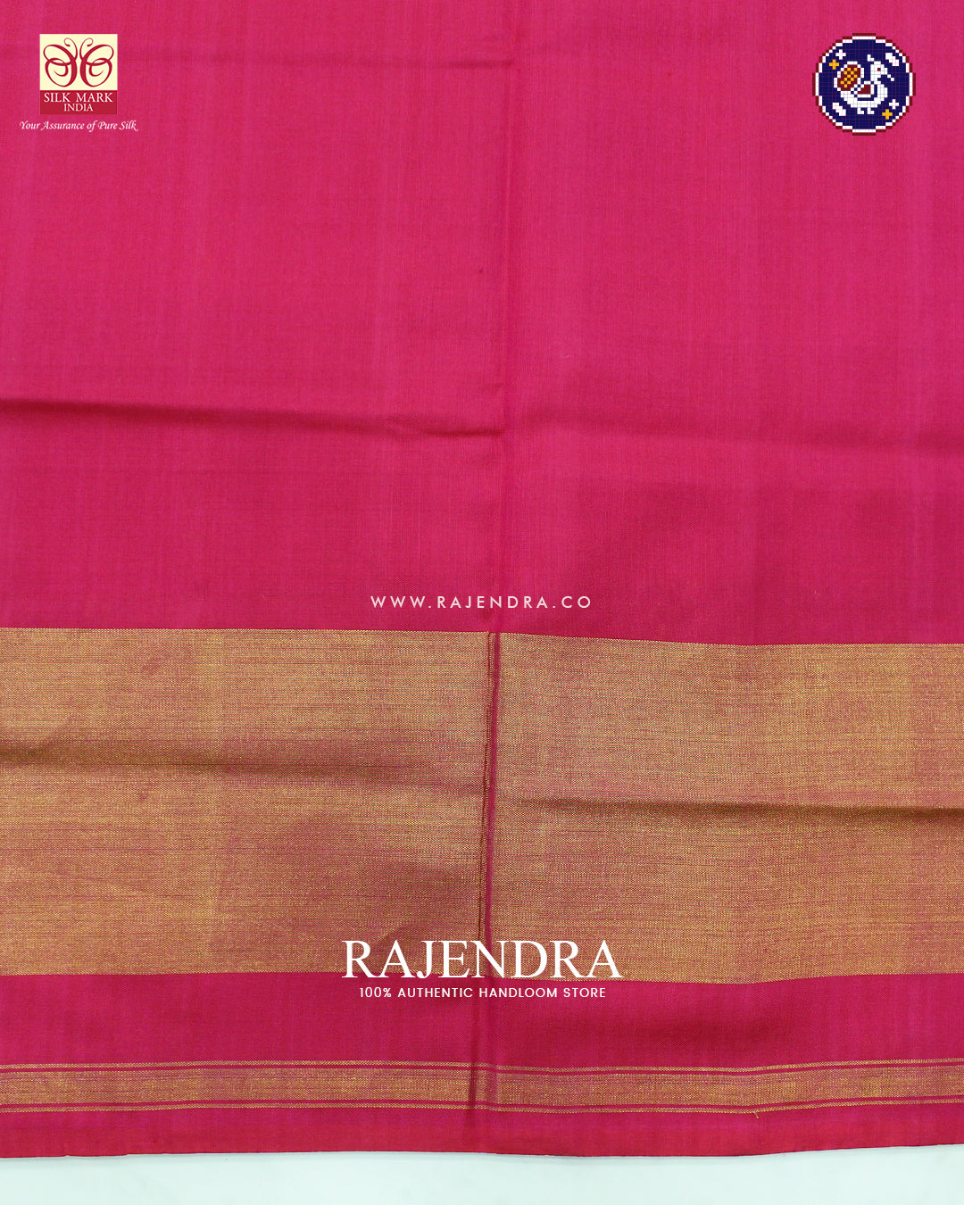 Traditional Manekchowk Bhat Skirt Border Single Ikat Rajkot Patola Saree