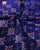 Traditional Chanda Bhat Red and Blue Single Ikat Rajkot Patola Saree