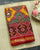 Exclusive Star Design Red and Yellow Ikat Rajkot Patola Saree