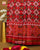 Traditional Star Design Red Semi Double Ikat Rajkot Patola Saree