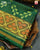 Exclusive Zari Butta Fancy Design Green Single Ikat Rajkot Patola Saree