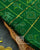 Handwoven Hathi Popat Zari Checks Green Woolen Patola Shawls
