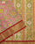 Zari x Silk Navratna Bhat Red and Pink SIngle Ikkat Rajkot Patola Saree