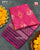 Exclusive Hathi Chanda Magenta Pink Single Ikat Rajkot Patola Dupatta