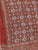Traditional Ajrakh Madder Red Natural Dyed Modal Silk Dupatta