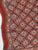 Traditional Ajrakh Madder Red Natural Dyed Modal Silk Dupatta