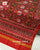 Traditional Adtala Bhat Semi Double Weave Rajkot Patola Saree