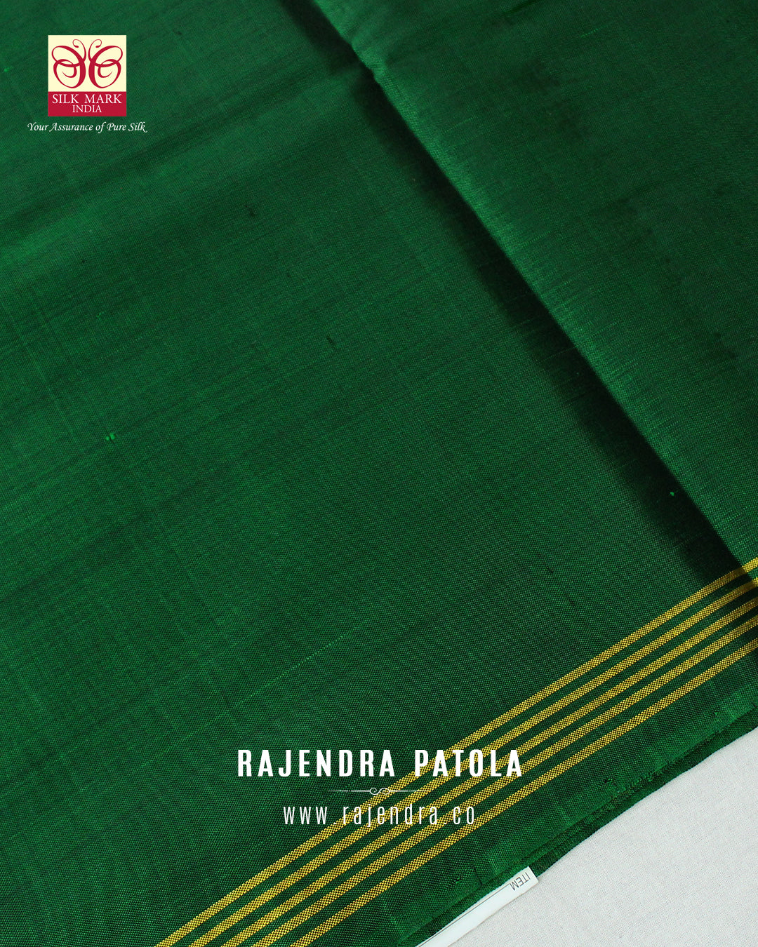 Traditional Hathi Popat Adtala Design Semi Double Weave Rajkot Patola