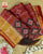 Exclusive Chanda Bhat Red Maroon Zari Palav Rajkot Patola Saree