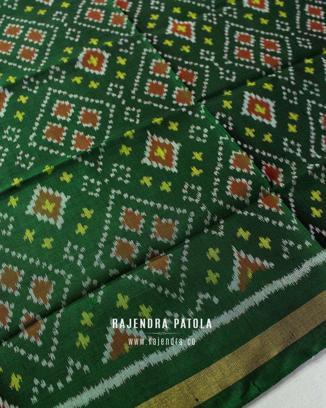Traditional Bandhani Bhat Rajkot Patola Dupatta