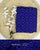 Handwoven Bandhani Bhat Blue Woolen Patola Shawls