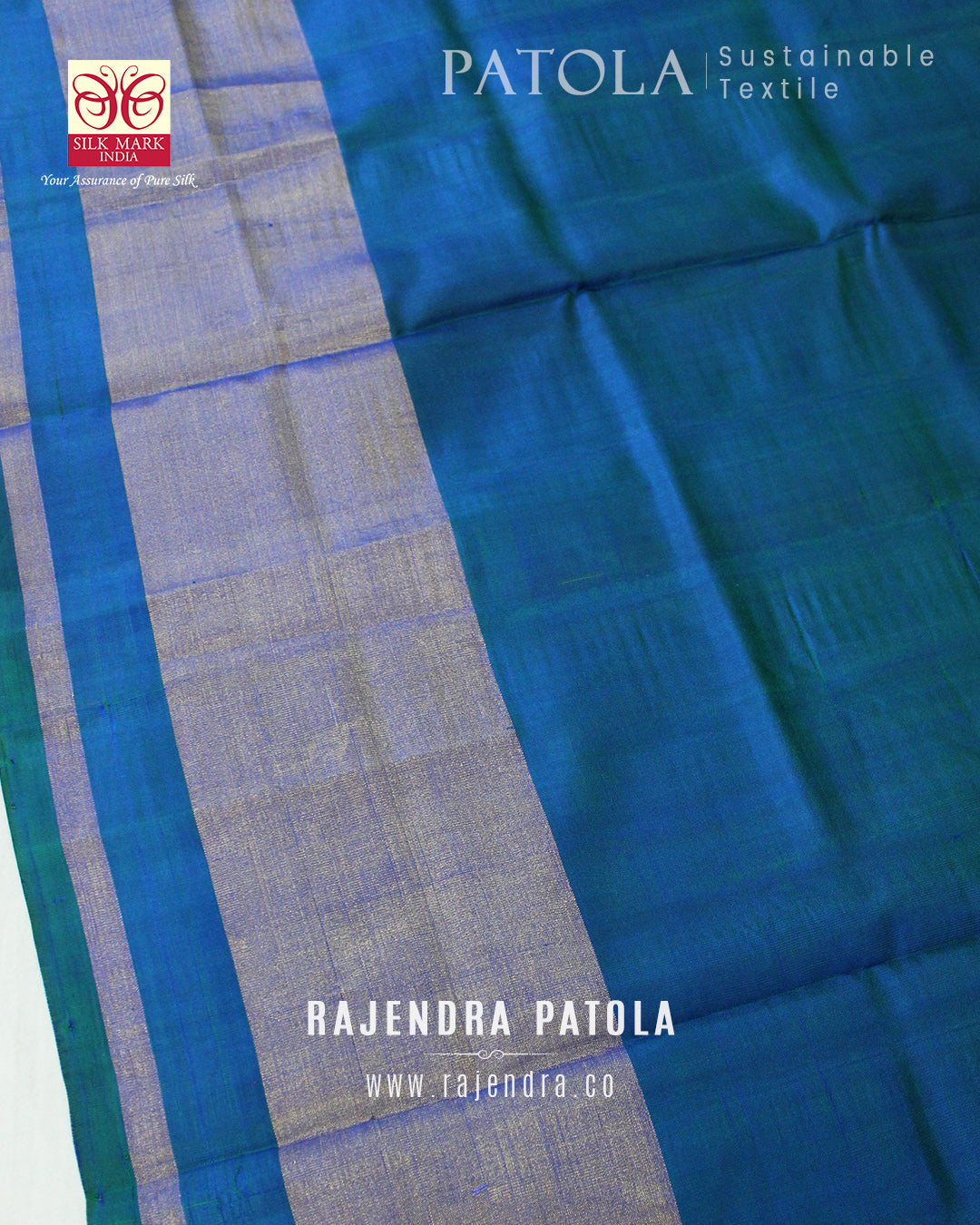 Traditional Buttonful Bhat Single Ikat Rajkot Patola Saree