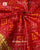 Traditional Chanda Bhat Single Ikat Rajkot Patola Saree